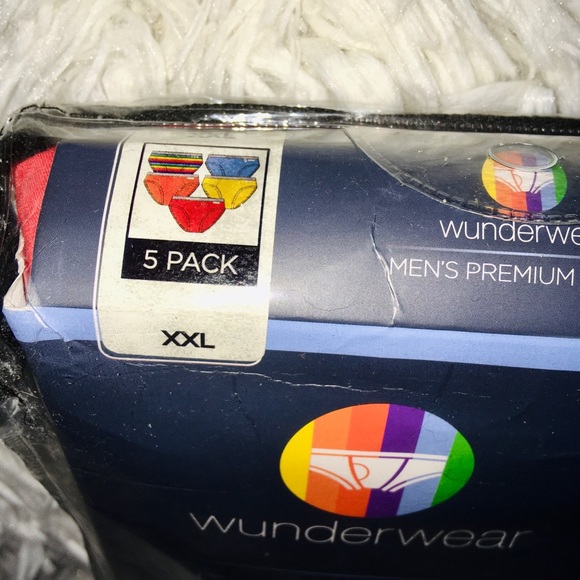 XXL Wunderwear 5Pack Men’s Briefs Soft Multicolor - Picture 3 of 9